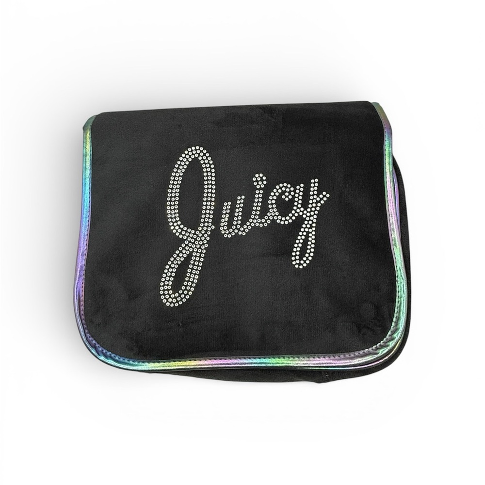 Juicy Couture cosmetics Black Bag with Rhinestone Detail
